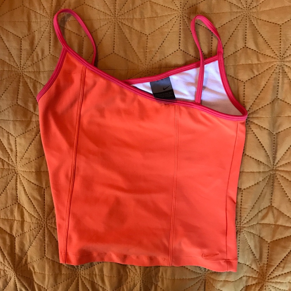 Asymmetrical Nike sport bra top